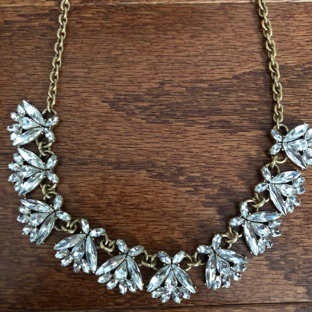 JCrew Crystal Statement Necklace